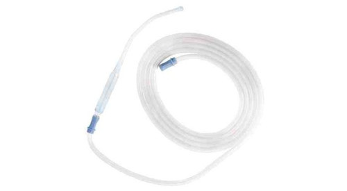 Rigid Yankauer with Pre-attached Suction Tubing