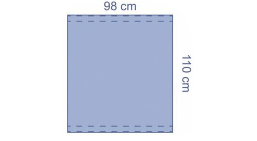 OPS™ Ultimate Drape with 2 Adhesive Edges 98 x 110 CM