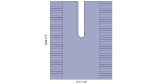 OPS™ Essential Split Drape 20 x 102 CM