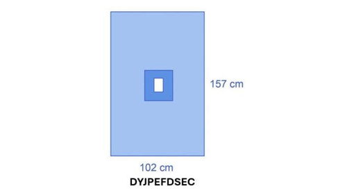 Eclipse® Reinforced Fenestrated Adhesive Drape