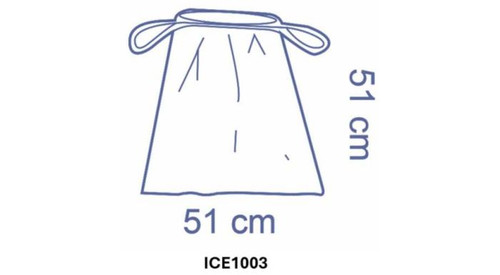 Invisishield Clear Isolation Bag 51 x 51 cm