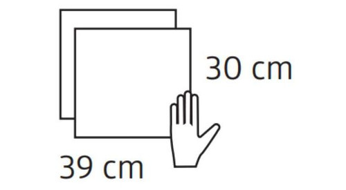 Hand Towels by Pair 30 X 39 CM