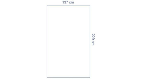 Invisishield Clear Set-Up Cover 137 x 229 cm