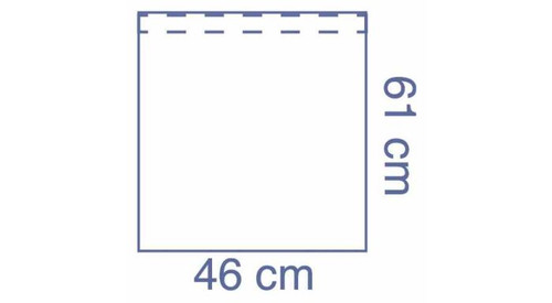 Invisishield Clear Adhesive Drape 45 x 61 cm