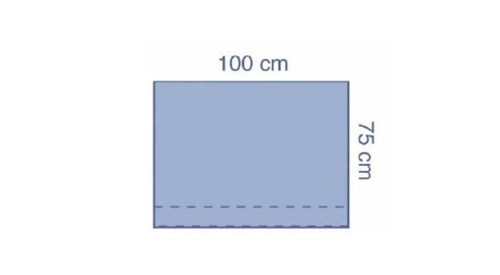 Ultra-Absorbent Adhesive Drape 75 X 100 cm