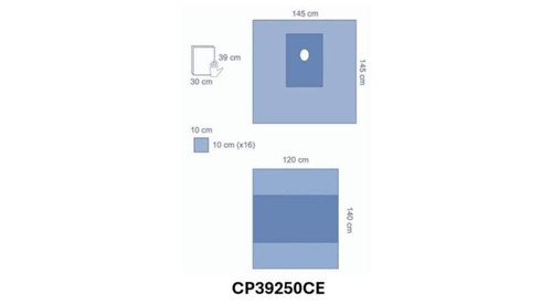 Eclipse® Reinforced Plastic Surgery Drape Pack