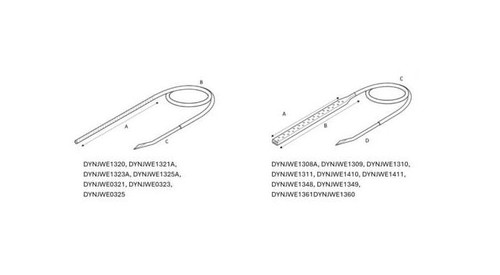 Perforated Round Drain without Trocar 7 mm