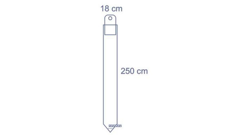 Telescopic Folded Camera Cover with Application Tab 18 x 250 cm