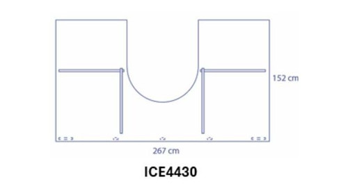 Universal Full-Coverage C-Arm Cover 152 x 267 cm