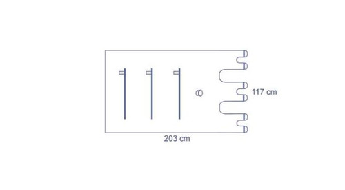 Microscope Cover Zeiss MD 65-mm Lens 117 x 203 cm, 65 mm
