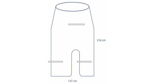 Universal Mini C-Arm Cover 137 x 216 cm