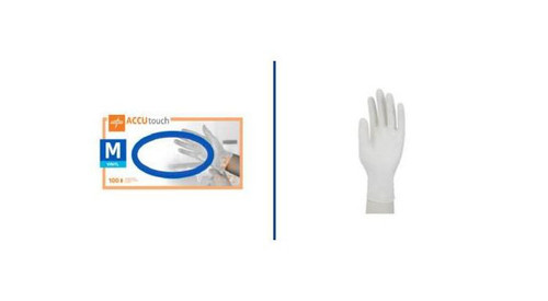 Accutouch Clear Vinyl Exam Gloves X-Large