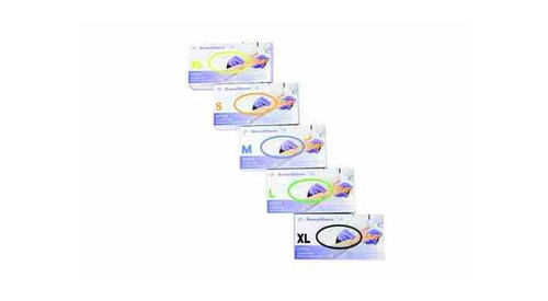 SensiCare® Silk Nitrile Exam Gloves Large