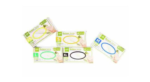 Restore® Sense Nitrile Exam Gloves with Colloidal Oatmeal Small