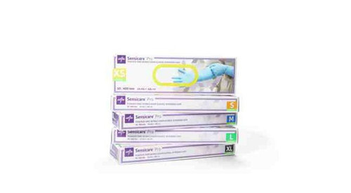 SensiCare® Pro Extended Cuff Nitrile Exam Gloves X-Small