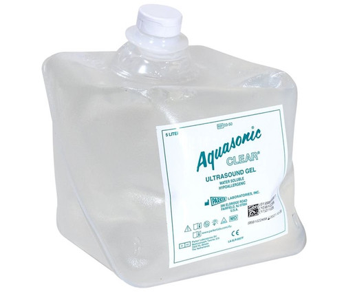 Parker Aquasonic 5 Ltr Clear Ultrasound Gel
