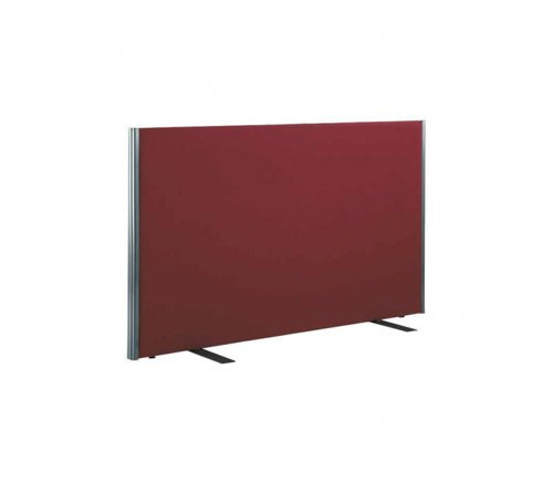 Floor standing fabric screen 1200mm high x 1000mm wide - made to order