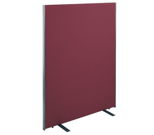 Floor standing fabric screen 1800mm high x 1000mm wide - made to order BAND F