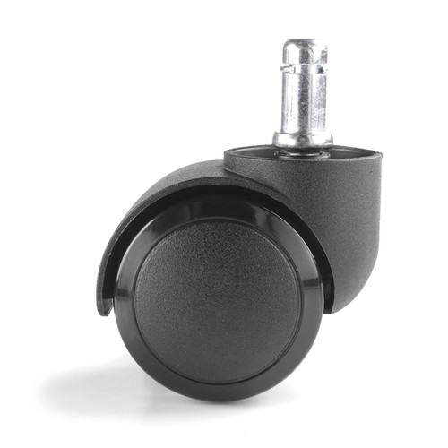 Soft edge castor (pack of 5) 50mm - black