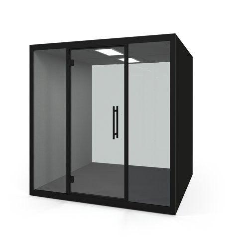 Chatbox Quattro acoustic hub - black exterior