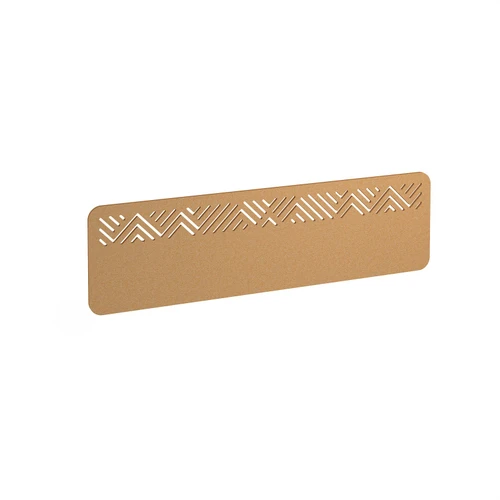 Chevron Acoustic Desktop Screen 1400w - Longan Yellow
