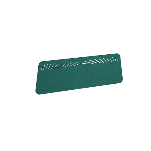 Domino Acoustic Desktop Screen 1200w - Peacock Blue