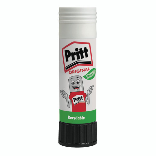 Pritt Stick Glue Solid Washable Non-toxic Standard 11gm Ref 1564149 [Pack 25]