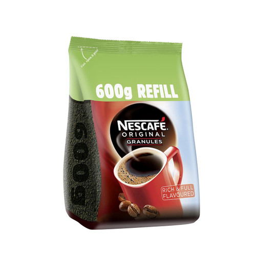 Nescafe Original Instant Coffee Refill Pack 600g Ref 12315643