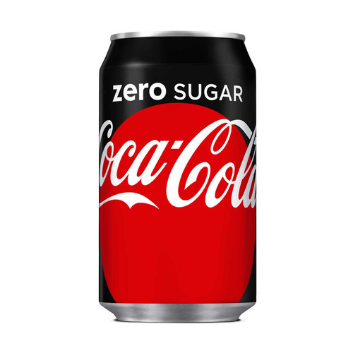 Coca Cola Coke Zero Soft Drink Can 330ml Ref N001018 [Pack 24]