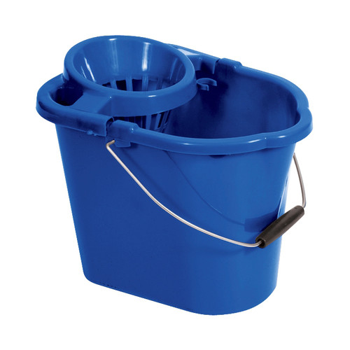 Oval Mop Bucket 12 Litre Blue