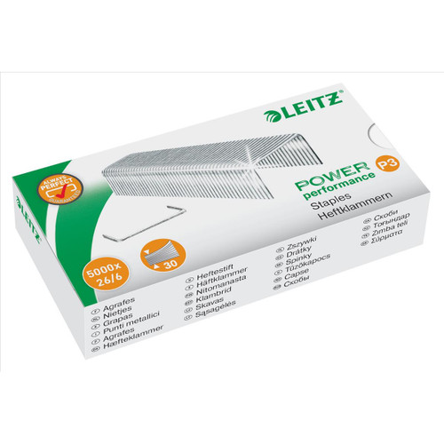 Leitz Staples P3 26/6mm Ref 55721000 [Pack 5000]