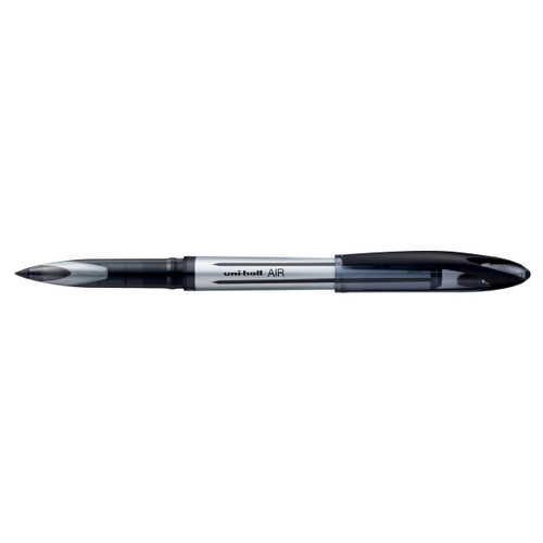 Uniball Air UBA-188L Rollerball Pen Medium 0.7mm Tip Black Ref 190504000 [Pack 12]