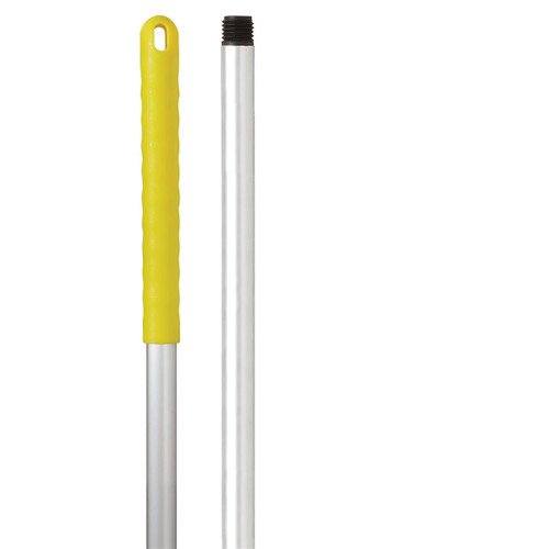 Robert Scott & Sons Abbey Hygiene Mop Handle Aluminium Colour-coded Screw 125cm Yellow Ref AH49Y