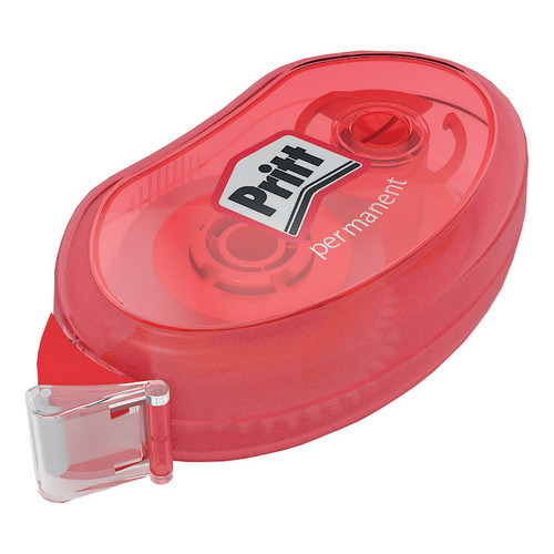 Pritt Compact Glue Roller Instant Adhesive Permanent Precise Mess-free Transparent Ref 2120601