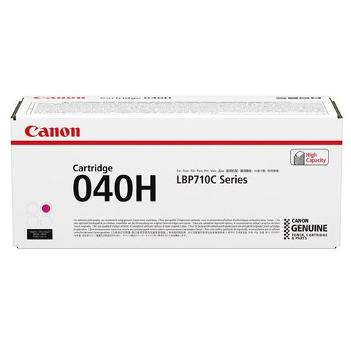 Canon 040H Laser Toner Cartridge High Yield Page Life 10000pp Magenta Ref 0457C001