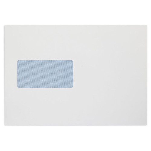 Blake Premium Office Envelopes Pocket P&S Window 120gsm C5 Ultra White Wove Ref 34116 [Pack 500]
