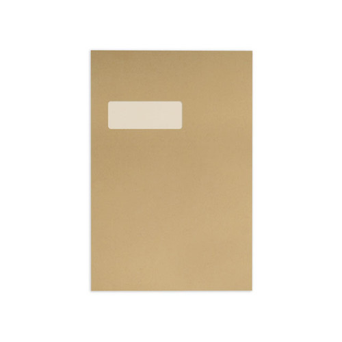 Blake Avant Garde Envelope Gusset Pocket P&S Window 140gsm C4 Cream Manilla Ref AG0054 [Pack 100]
