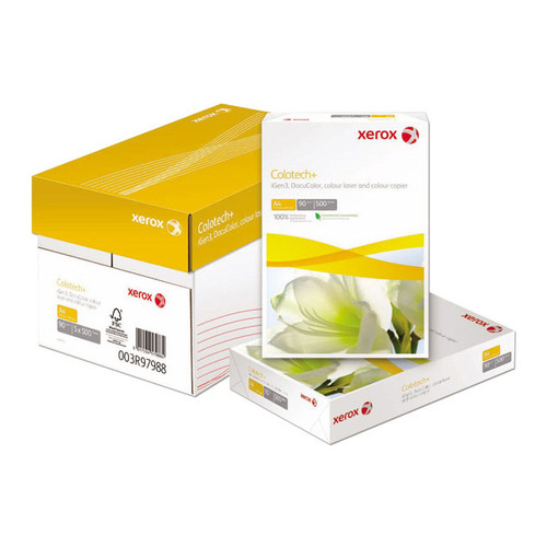 Xerox Colotech+ Paper Super Smooth Finish Wrapped 160gsm A3 White Ref 003R98854 [Pack 250]