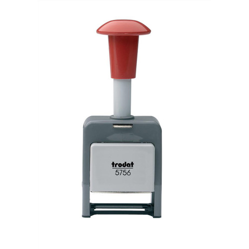 Trodat 5756/P Numberer Stamp Plastic Sequential Self-inking 8 Adjustments 5.5mm Digits Ref 86621