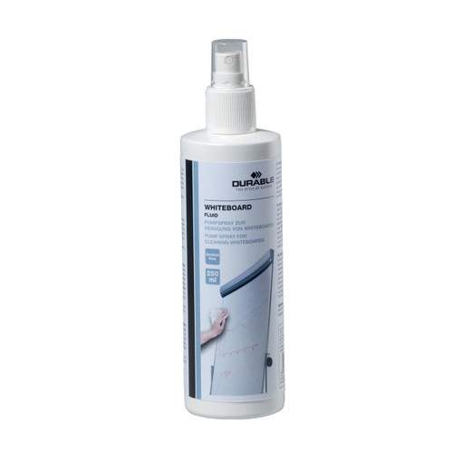 Durable Whiteboard Cleaning Fluid Pump Spray 250ml Bottle Ref 575719