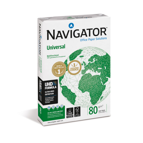 Navigator Universal Paper Multifunctional 80gsm A3 Wht Ref NUN0800037 [500 Shts]