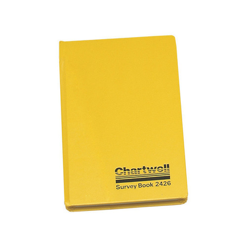 Chartwell Survey Book Level Collimation Weather Resistant Side Opening 80 Leaf 192x120mm Ref 2426Z