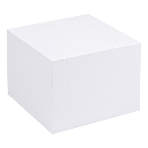 5 Star Office Refill Block for Noteholder Cube Approx. 750 Sheets of Plain Paper 90x90mm White