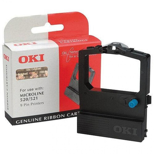 OKI Ribbon Cassette Fabric Nylon Black [for 520] Ref 09002315