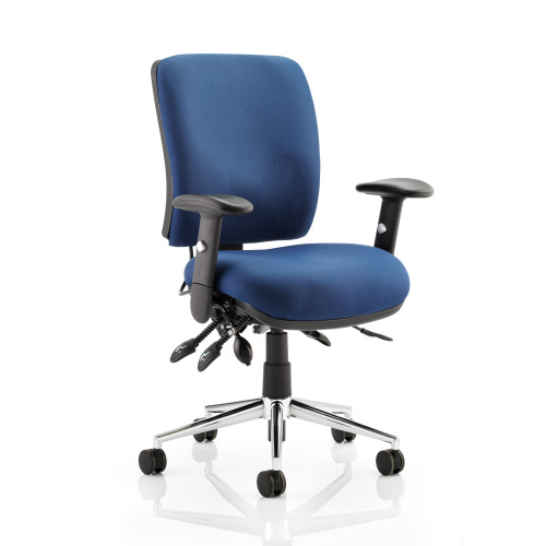 5 Star Elite Support Chiro Chair Blue 480x460-510x480-580mm Ref OP000011