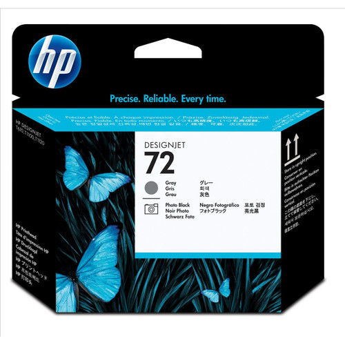 Hewlett Packard [HP] No.72 Inkjet Printhead Grey & Photo Black Ref C9380A