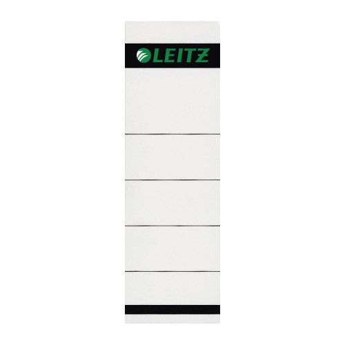 Leitz Replacement Spine Labels for Standard Board Files Self Adhesive Ref 1642-00-85 [Pack 10]