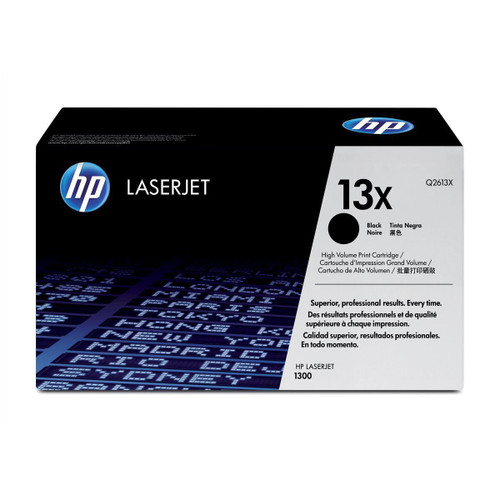 HP 13X Laser Toner Cartridge High Yield Page Life 4000pp Black Ref Q2613X