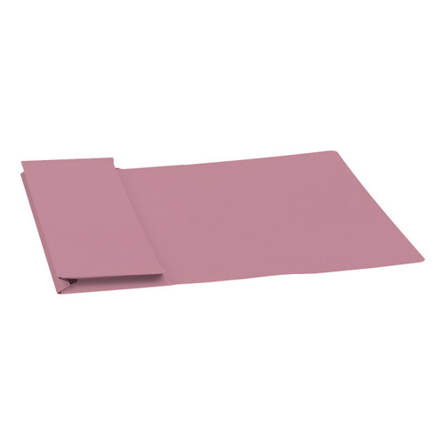 5 Star Elite Document Wallet Full Flap 315gsm Capacity 35mm Foolscap Pink [Pack 50]