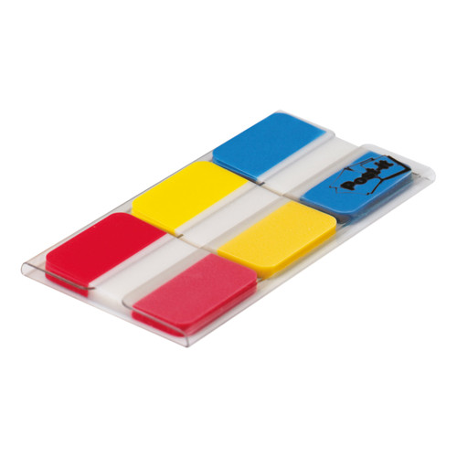 Post-it Index Strong 25mm Assorted Red Yellow and Blue Ref 686-RYB [Pack 66]